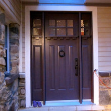 Front doors and garage doors