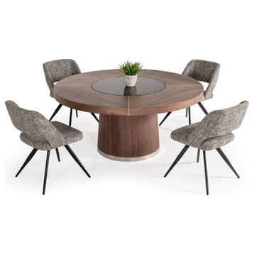 Cayden Round Modern Dining Table
