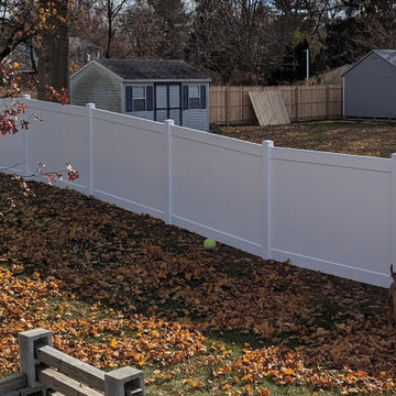 Vinyl Fence Installation