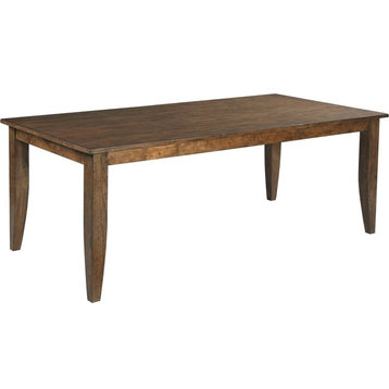 Kincaid Furniture The Nook 80" Large Rectangular Leg Table, Hewned Maple