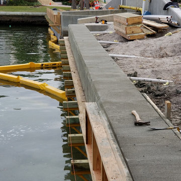 600 feet of seawall