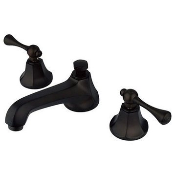 Kingston Brass Widespread Bathroom Faucets With Oil Rubbed Bronze KS4465BL
