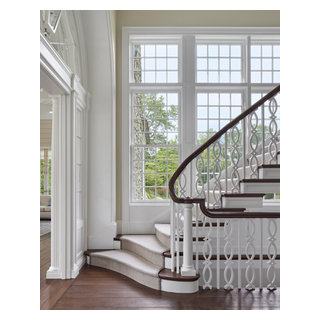 Colonial Manor - Traditional - Staircase - New York - by VanderHorn ...