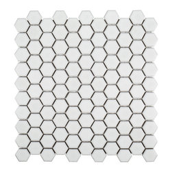 1&Prime; Hexagon &ndash; Ivory &ndash; 11.25 x 11.25 &ndash; (12604) - Products