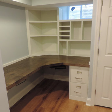 Traditional Home Office Renovation