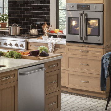 GE Cafe Series 30" Built-In French Door Single Convection Wall Oven