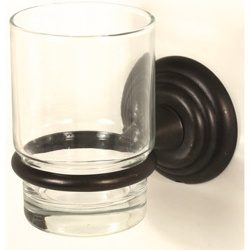 Alno A9070 Embassy Series Wall Mounted Glass Tumbler - Barcelona