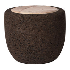 Magma Marble and Cork Coffee Table, Tall