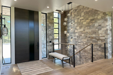 Minimalist entryway photo in Boise