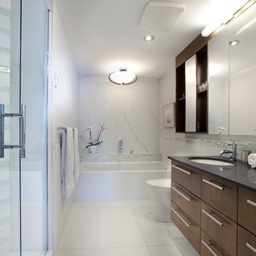 Kitchen and bathroom renovation in condo / renovation cuisine et salle de bain