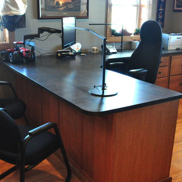 Home Office in Rustic Farm Building