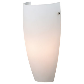 Daphne Wall Sconce, White Opal