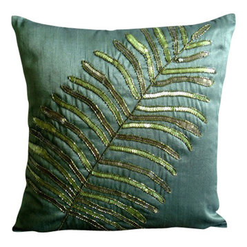 Details about   Anthropologie Sham SPICE ISLAND Standard Pair Pillow MAYSALES Tropical Leave NWT 