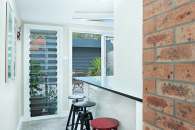 Inspiration for a contemporary kitchen in Newcastle - Maitland.