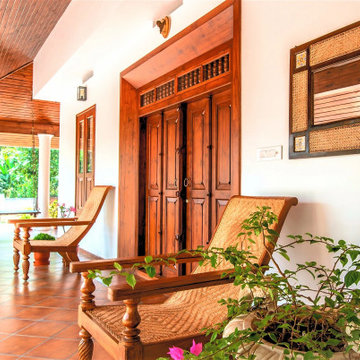 Ethnic villa by Whitespace