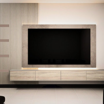 Custom Design Contemporary TV Units South Florida