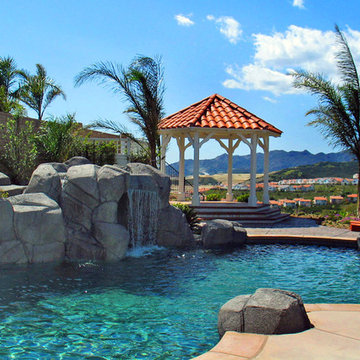 Pool with Grotto
