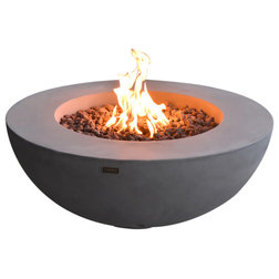 Transitional Fire Pits by Shop Chimney