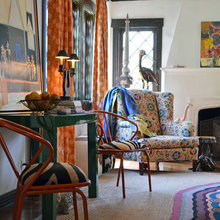 coloful vintage decor