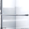 DreamLine Infinity-Z 56-60" Frameless Sliding Tub Door, Fr. Glass, Br. Nickel