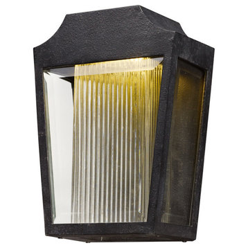 Maxim Lighting 85632CLCRAR Villa - 12.25" 7W 1 LED Outdoor Wall Lantern