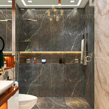 Mr. Tarun Ganguli's Modern Bathroom, Bally, Howrah