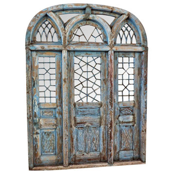 Jodhpur Blue Church Door with Mirror
