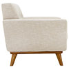Beige Engage Sofa Loveseat and Armchair Set of 3