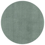 KAS - KAS Bliss 1565 Shag Shag Rug, Slate, 6'0"x6'0" Round - The elegant, hand-made shag area rugs of the Bliss collection will add comfort and luxury to any room. Made of a Poly-acrylic blend, these rugs blend subtle shades for an elegant look. The KS Bliss rug collection is constructed using unique techniques developed by KS to create long-lasting high-quality rugs in colors that compliment today's lifestyles. Select from a range of colors and rectangular sizes.