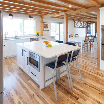 Mentor Timber Frame Kitchen Renovation