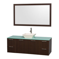 Amare Wall Mounted Bathroom Vanities Sets - Bathroom Vanities And Sink Consoles
