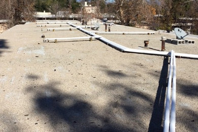 Installation of main line.