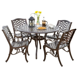 Traditional Outdoor Dining Sets by GDFStudio