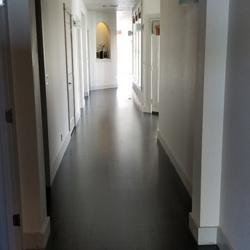 Select Grade White Oak Floor - Refinish plus Stain