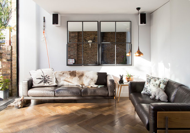 Contemporary Living Room by Mel Massey Studio