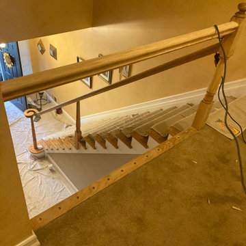 Hand rail upgrades.