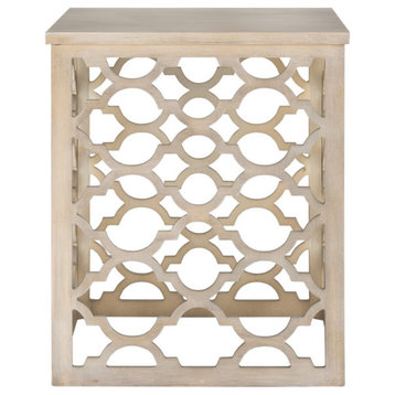 Ronnie End Table Gray