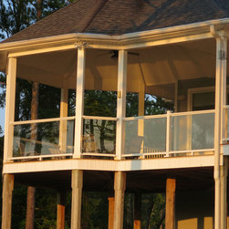 Glass Panel Railing - Home Fencing And Gates