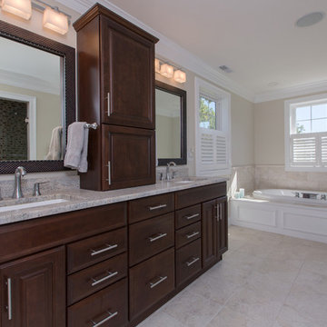 Coffee Finish Cherry Master Bath