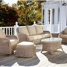 Furniture for the deck, ideas of landscaping