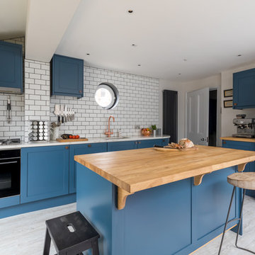 MeThD Custom Range Traditional Shaker-style kitchen