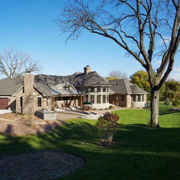 Custom Home in Glen Ellyn Exterior