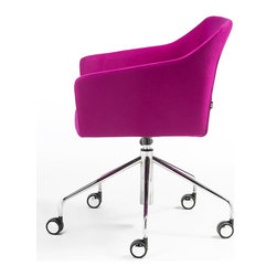 Kets 5-Ways Swivel Office Armchair by B&T - Armchairs And Accent Chairs