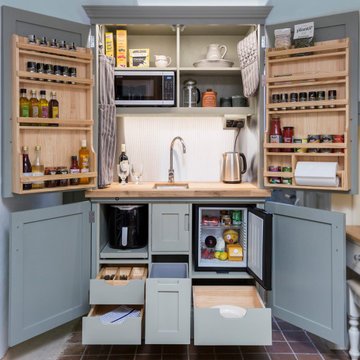 Kitchen in a cupboard