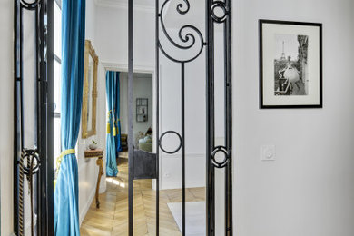 Idée de décoration pour une entrée design.
