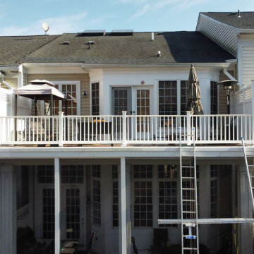 Screened in enclosure / Raintight Aluminum Underdeck Ceiling