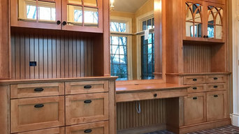 Custom Maple Built in Office