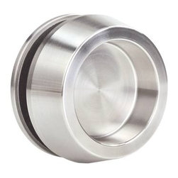 MWE - Flush Pulls for Glass Doors - Cabinet And Drawer Handle Pulls
