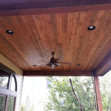 Gable and Shed roofs over decks