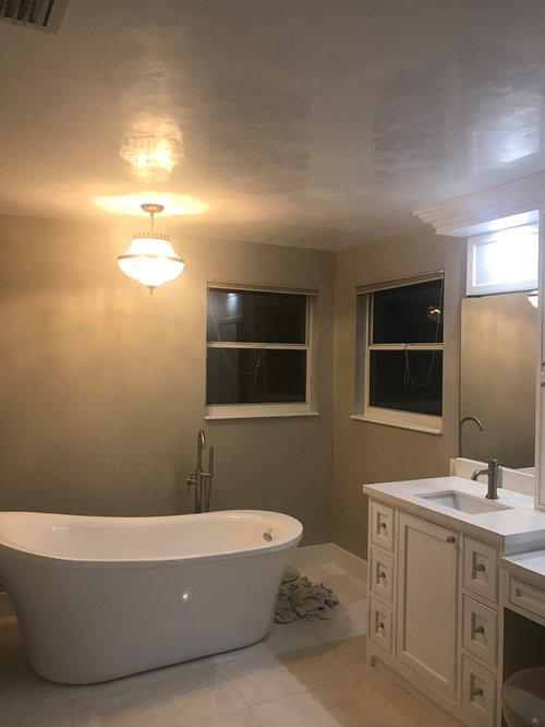How to fix master bath lighting mistake? Please help!